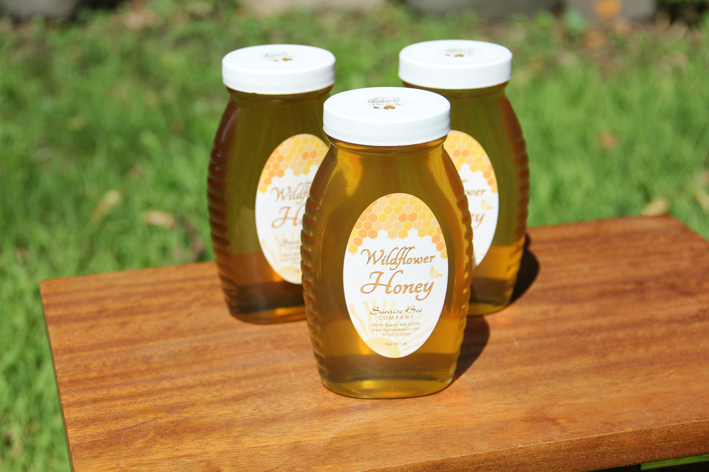 Honey in Glass Jars